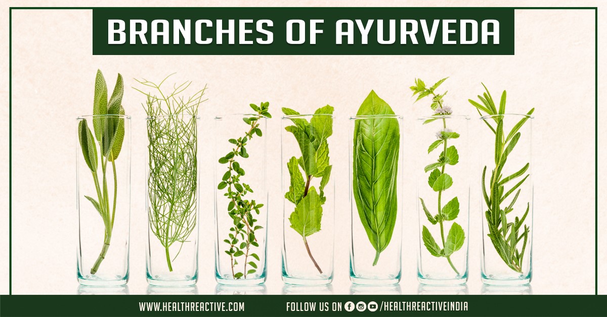 Ayurveda is a sophisticated medical system with several branches.