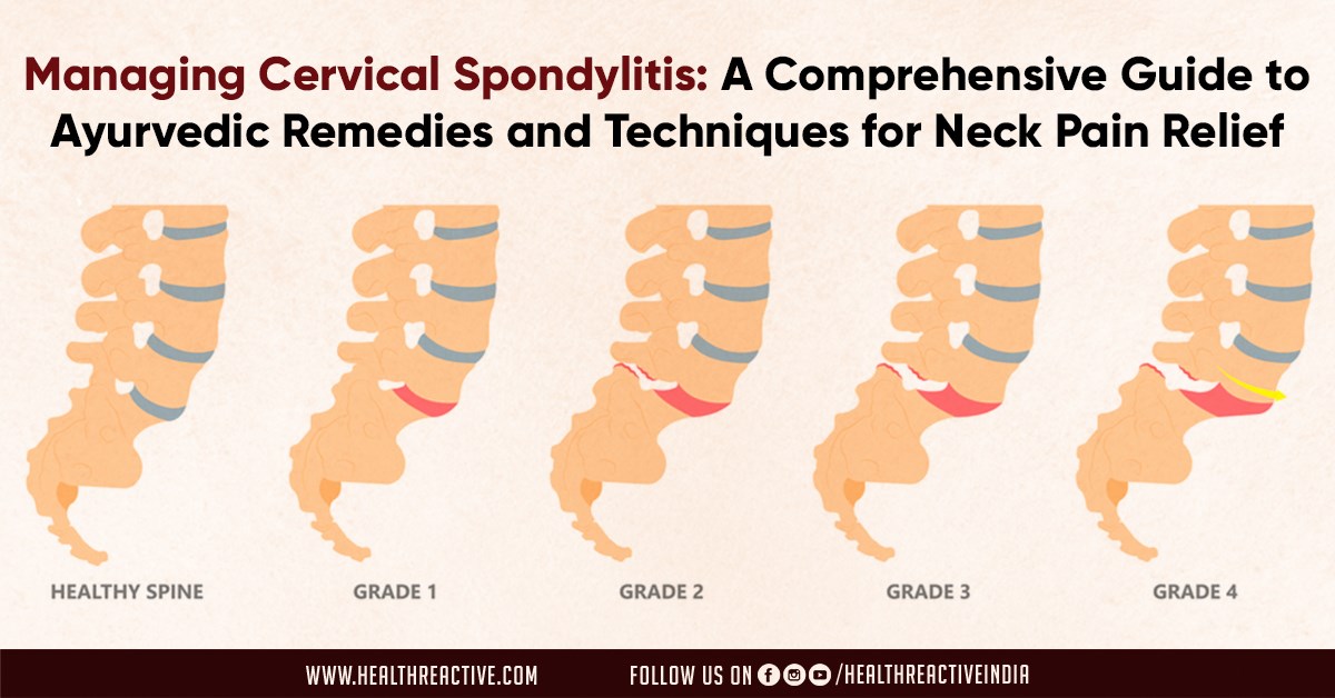 Managing Cervical Spondylitis: A Comprehensive Guide to Ayurvedic Remedies and Techniques for Neck Pain Relief