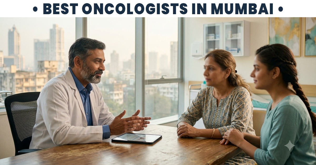 Patient and family consulting with an oncologist in Mumbai to choose the right cancer specialist